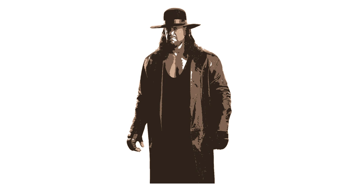 Finished three-layer Undertaker stencil